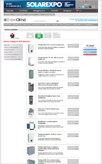 Il catalogo prodotti