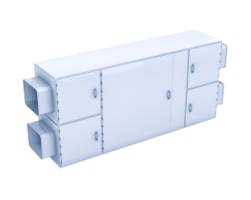 Climatizzatore centralizzato con RadiFit Ø 400 mm