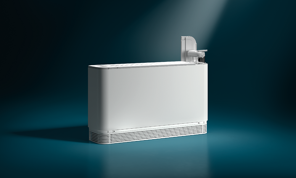 FCZ-ASW - ventilconvettore con umidificatore adiabatico di Aermec ambientatat