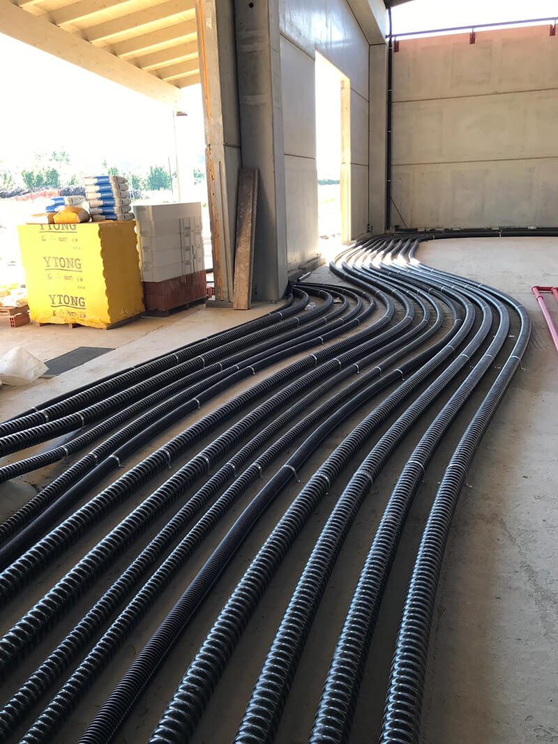 La tubazione CALPEX® PUR-KING (PK) di BRUGG Pipe Systems
