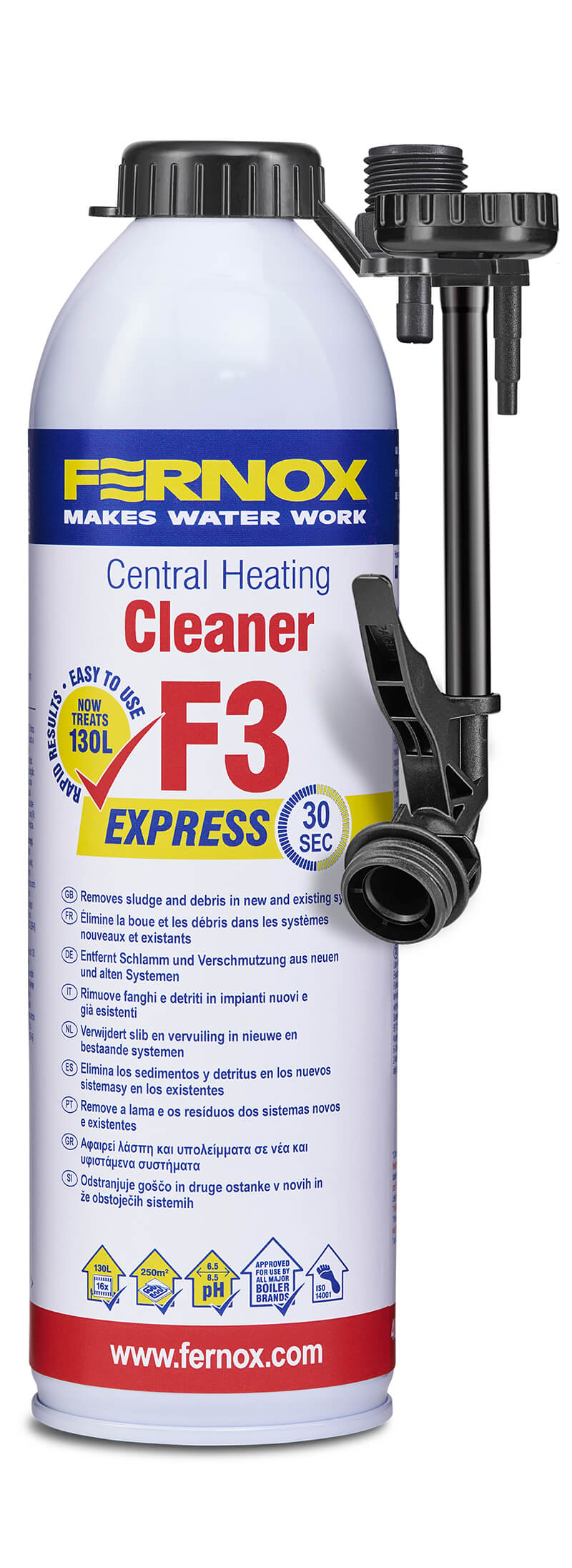 Pulizia efficace degli impianti termoidraulici: Cleaner F3 Express
