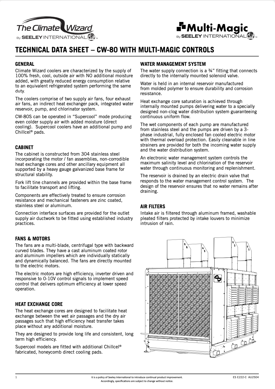 Brochure CW-80