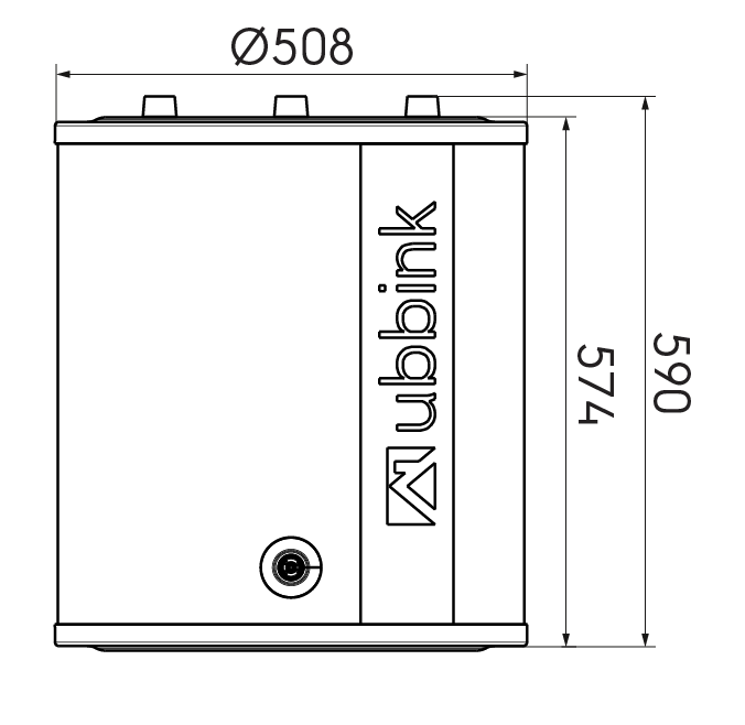 Volano termico Caelio H 50 Ubbink