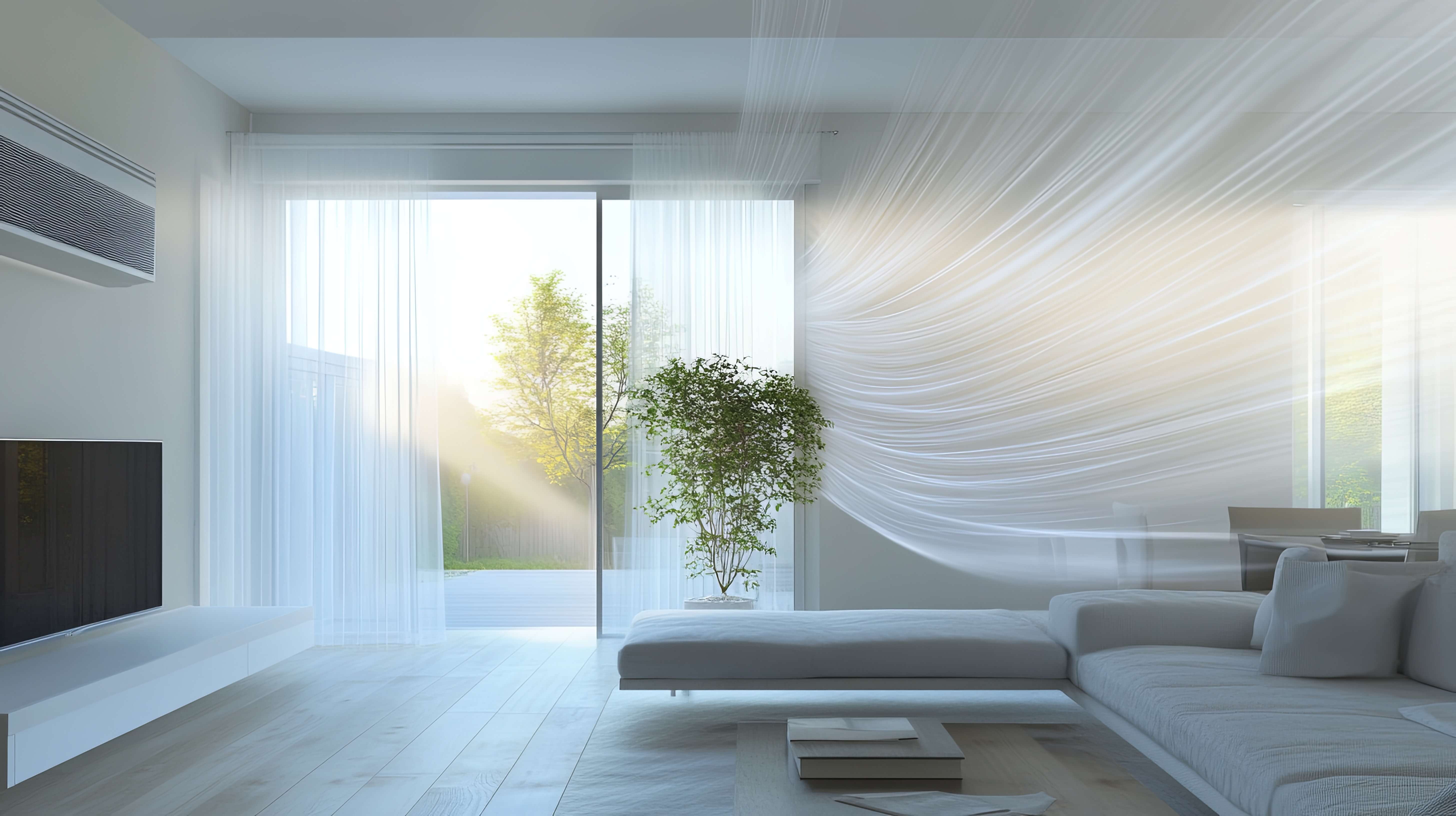 Ventilazione dentro casa per la salubrità